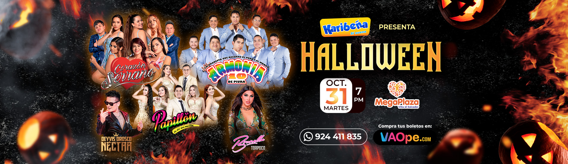 Halloween con La Karibeña